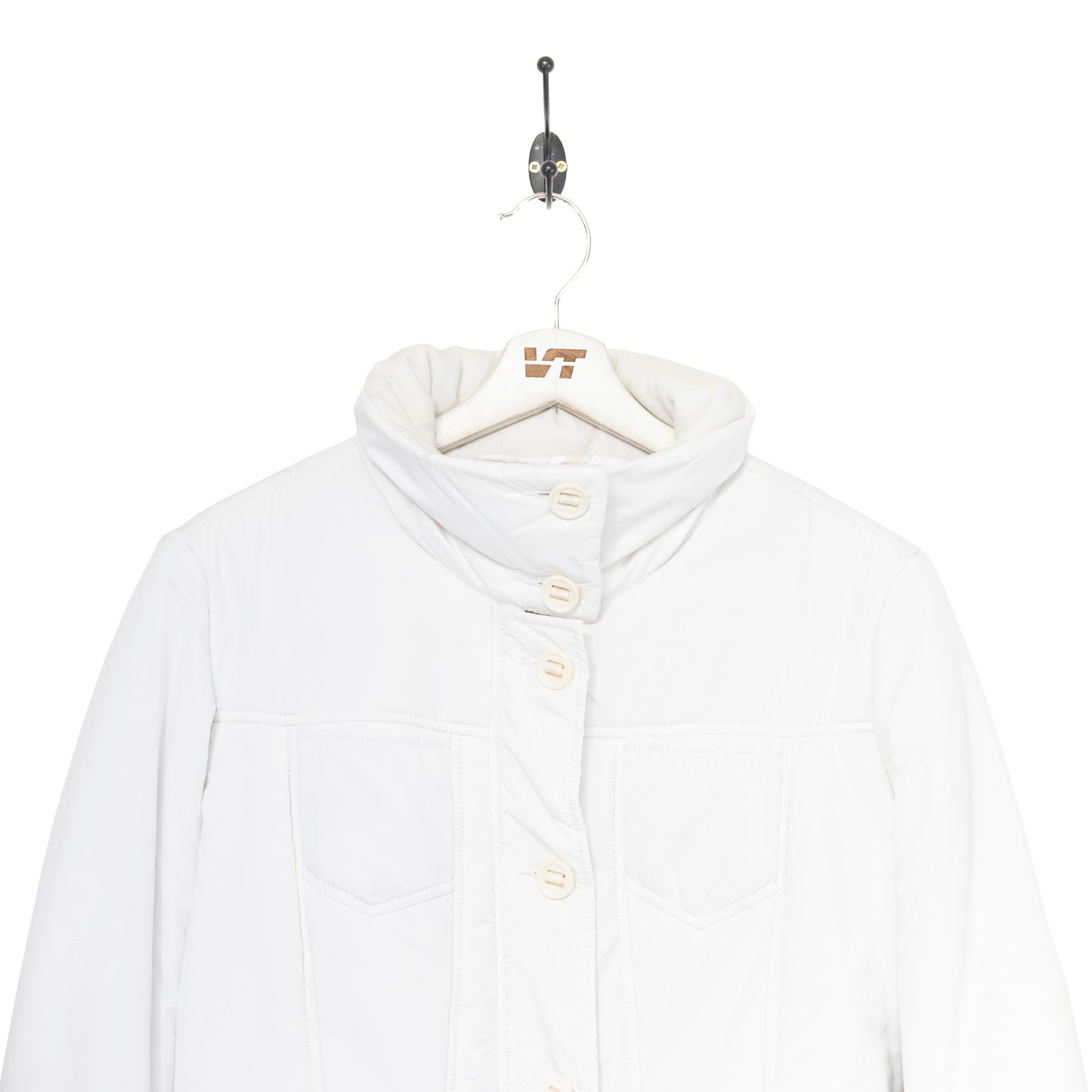 Armani Jeans White Puffer Coat