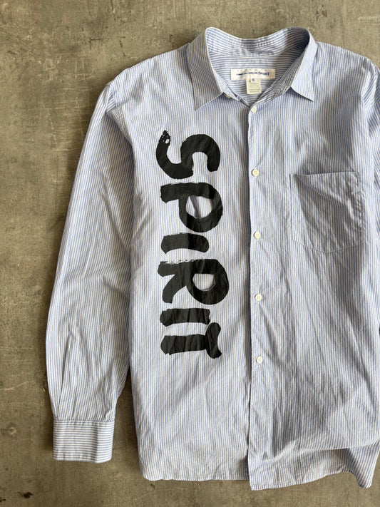 Comme Des Garçons "Sport" Cut Out LS Shirt