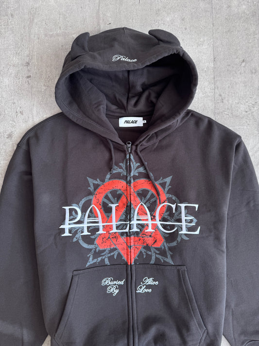 PALACE TRI-GRAM HOOD BLACK