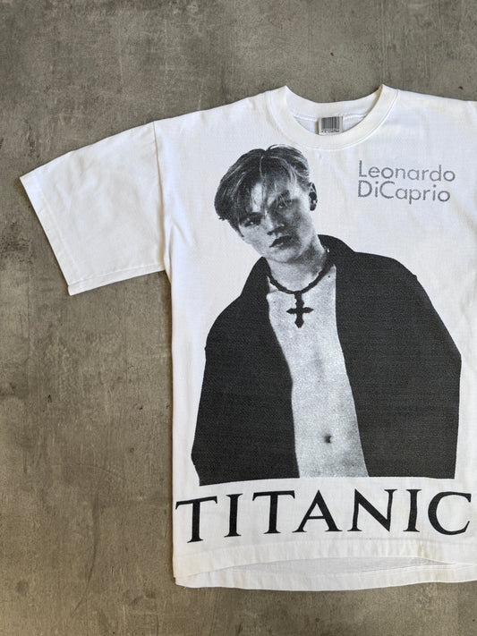 1990s Titanic Promo Leonardo Dicaprio Graphic Tee
