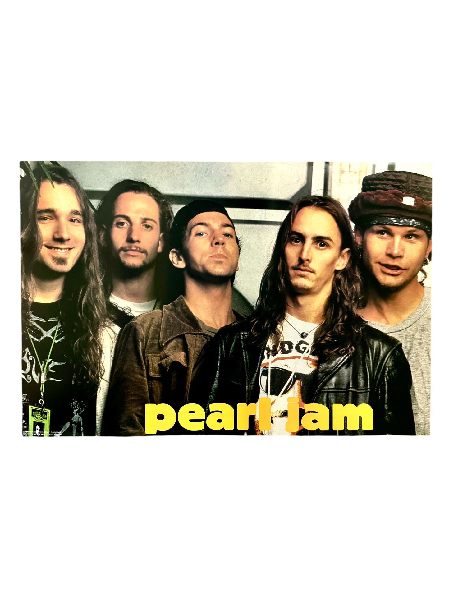Pearl Jam Landscape Poster
