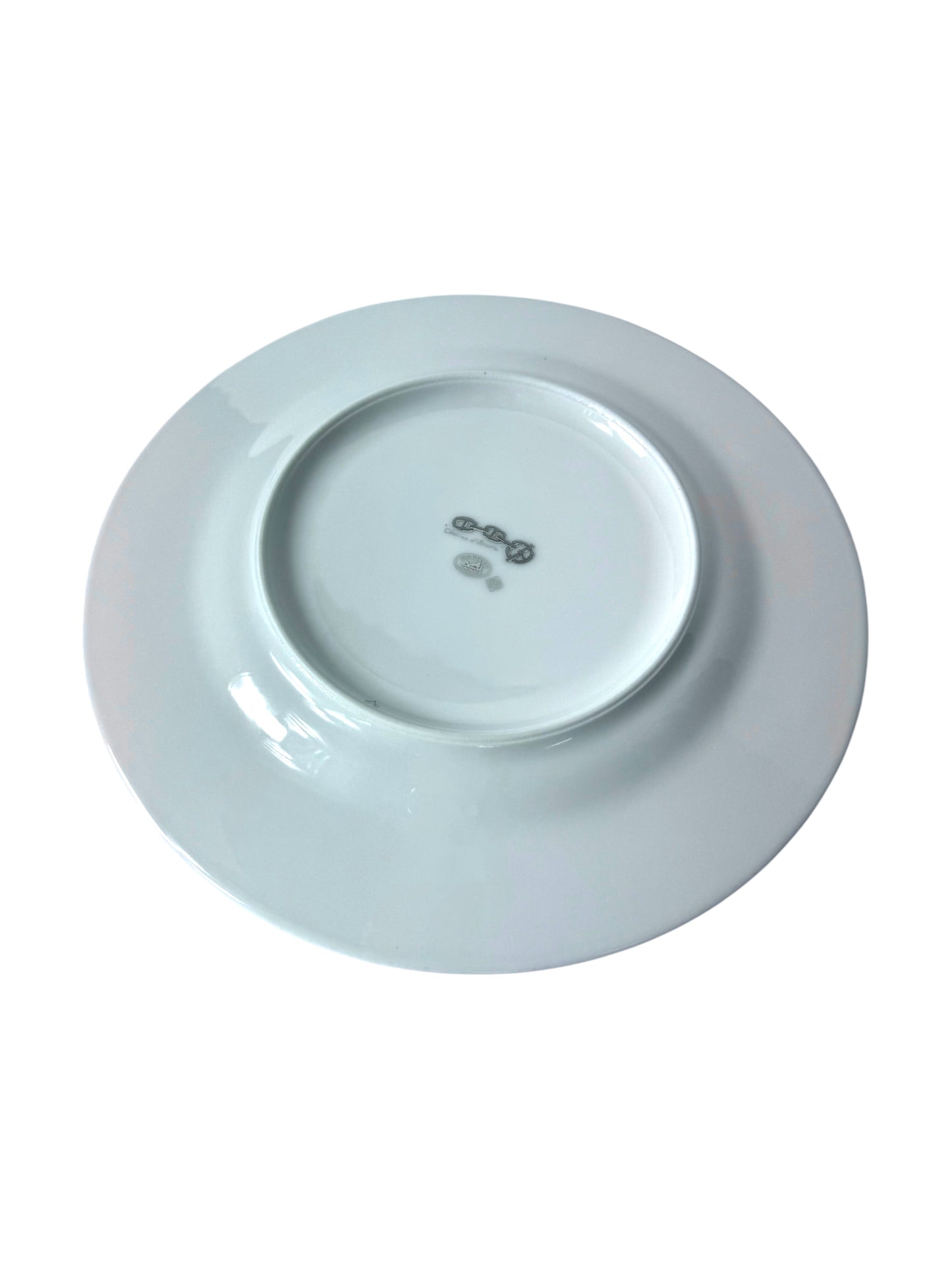 Hermés chaine d'ancre Silver Plated Round Plate