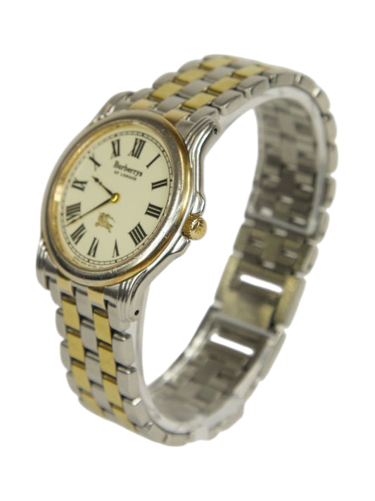 Burberry Model 4620 138 Mixed Metal Gold Watch