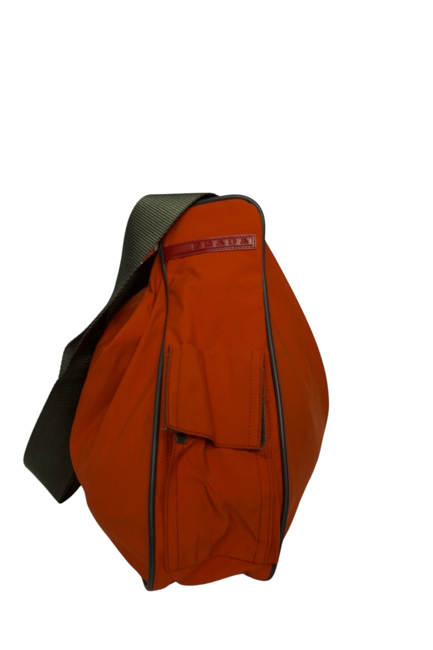 Prada Sport Two Tone Nylon Cross Body