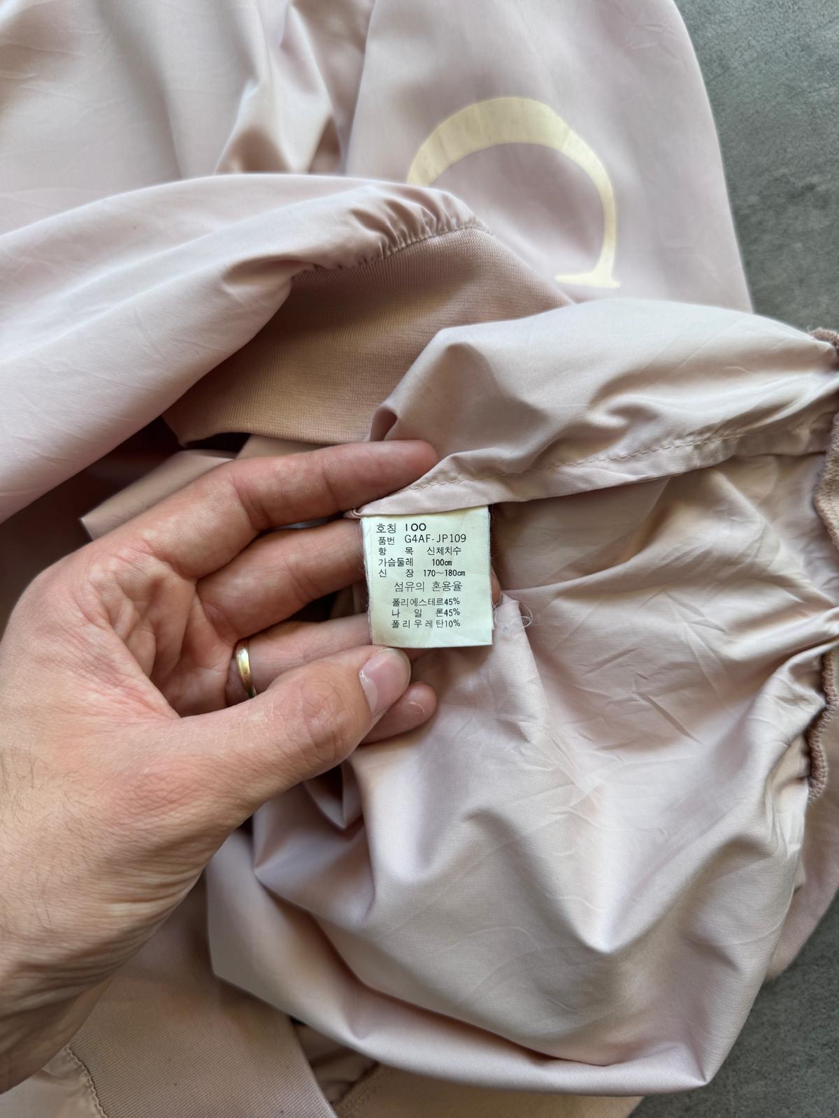 1990's Christian Dior Sport Baby Pink Graphic Golf Pullover (Sold As Seen)