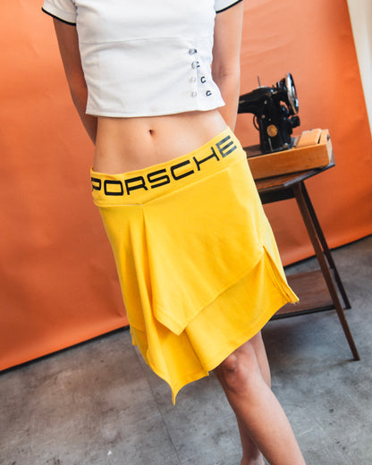 VT Rework : Porsche Asymetrical Yellow Reworked Skirt