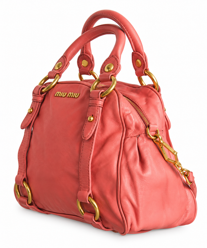 Miu Miu Coral Two Way Strap Bag