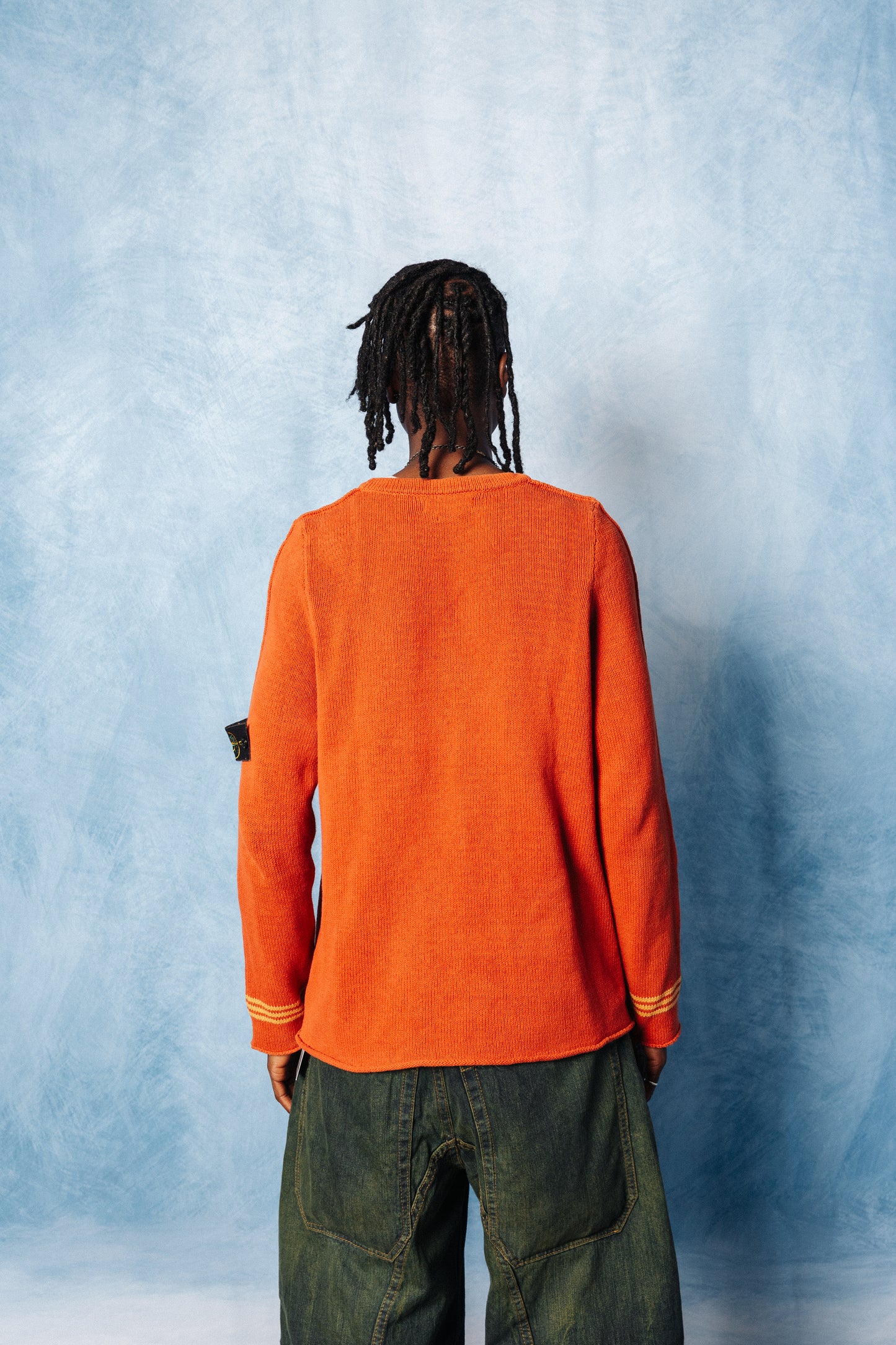 S/S 2003 Stone Island Cotton Knit Crewneck Sweater