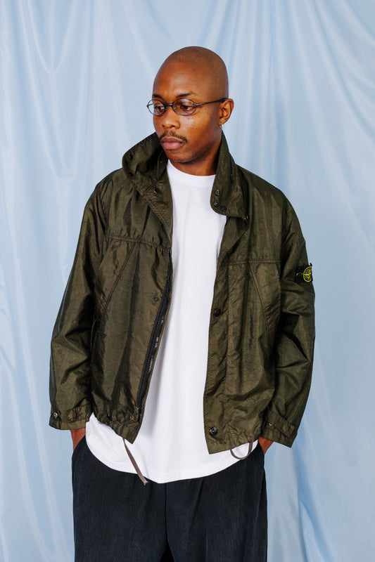 S/S 1995 Stone Island Formula Steel Khaki Tech Blouson