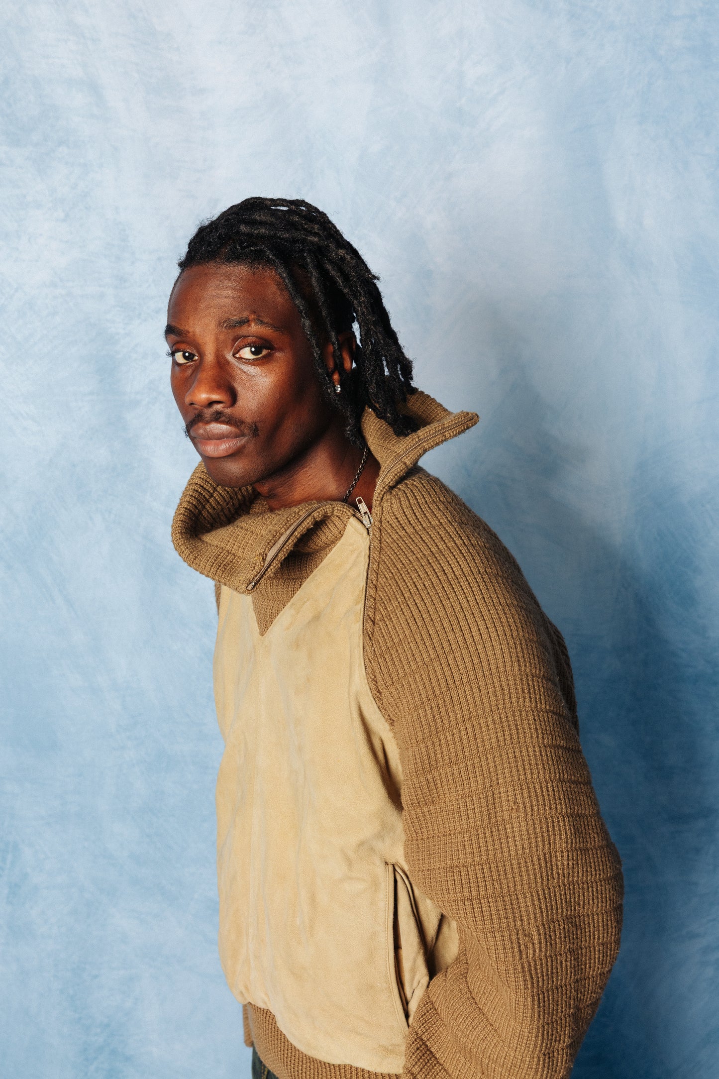 Rare Sicons by Georgio Armani Suede Leather Archive Jacket