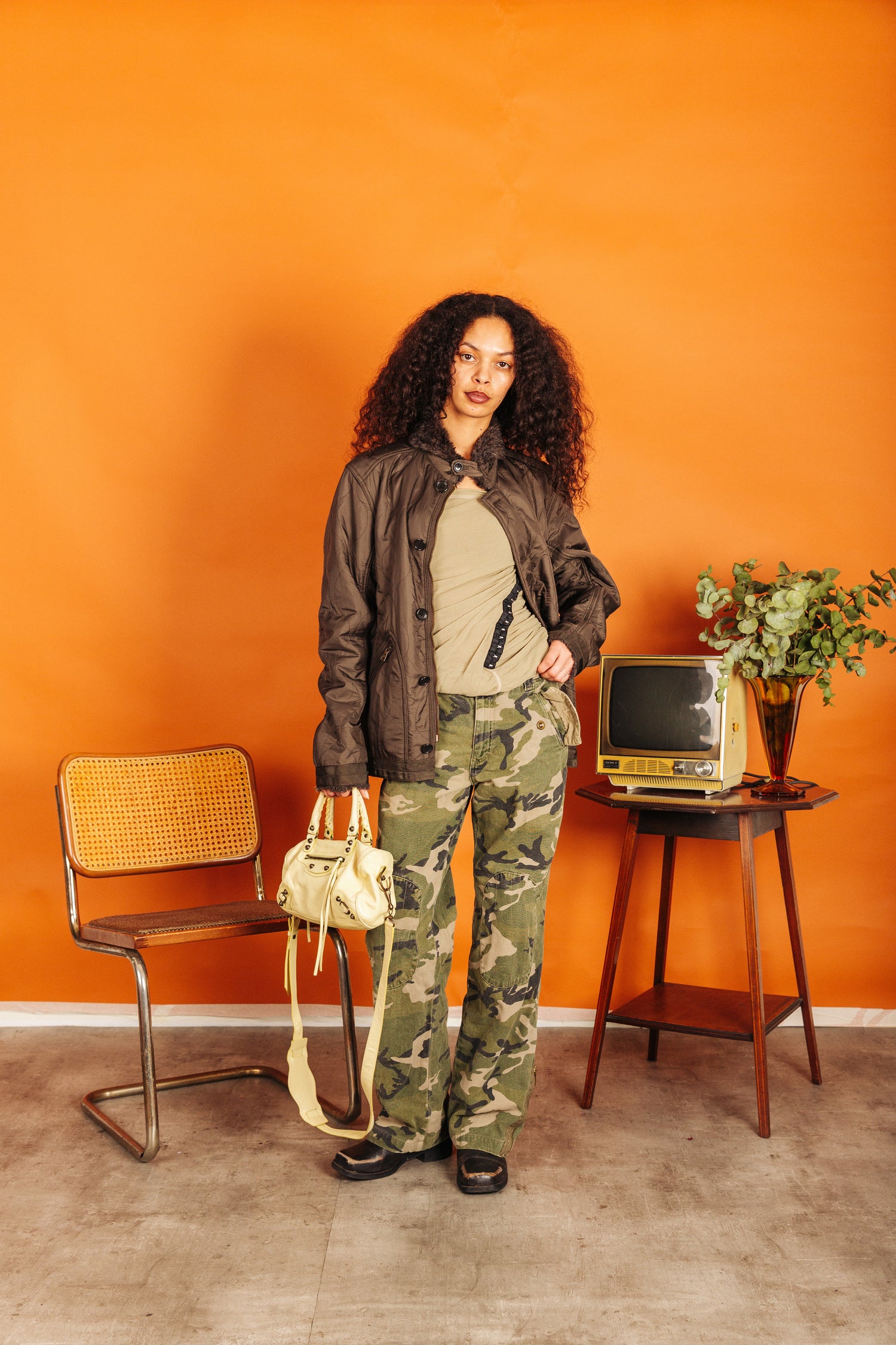 Beams Wave Stitch Nylon Jacket