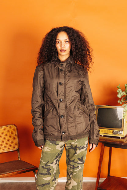 Beams Wave Stitch Nylon Jacket