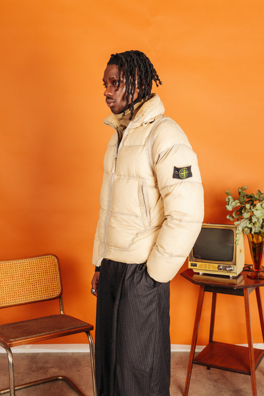 A/W 2007 Stone Island Goose Down Opaque Tela Puffer Jacket