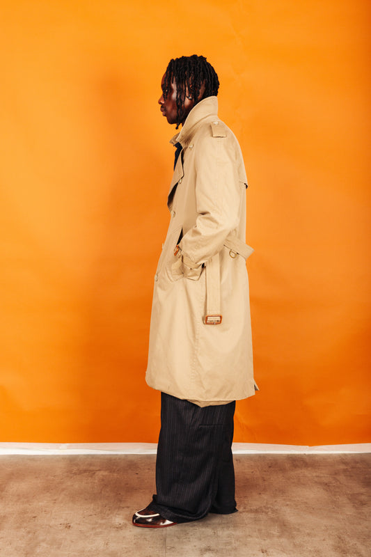 Burberry Double Breasted Milano Trench Coat