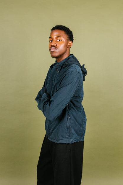 C.P. Company Goggle Hood Button Down Cotton Jacket