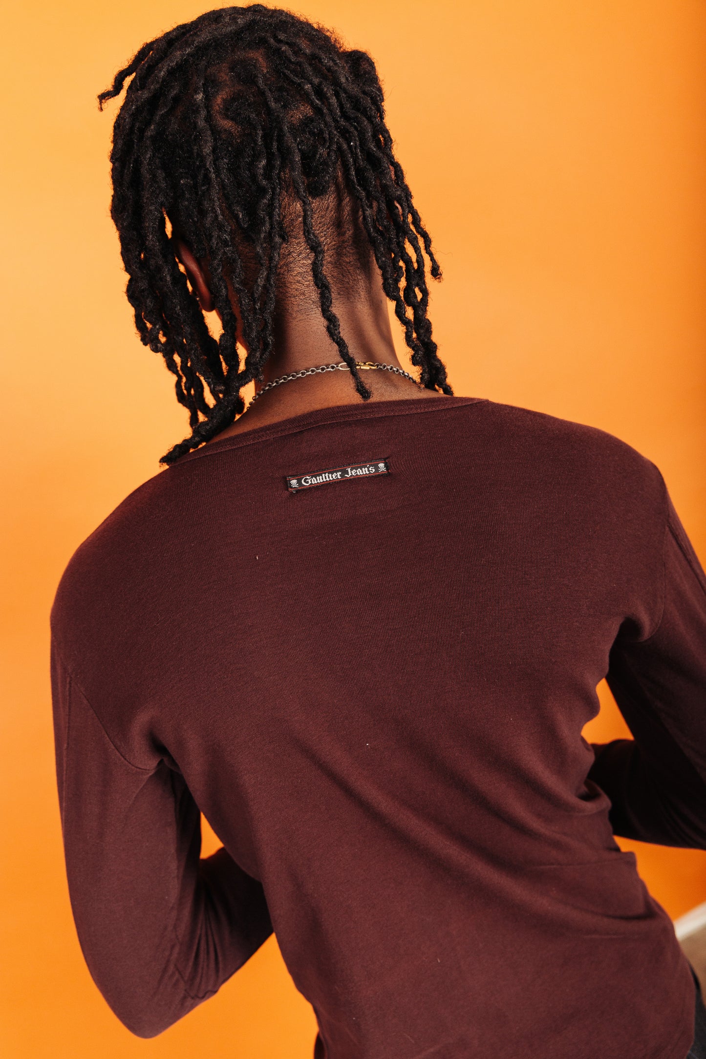 Jean Paul Gaultier Jeans Tribal Graphic LS Top