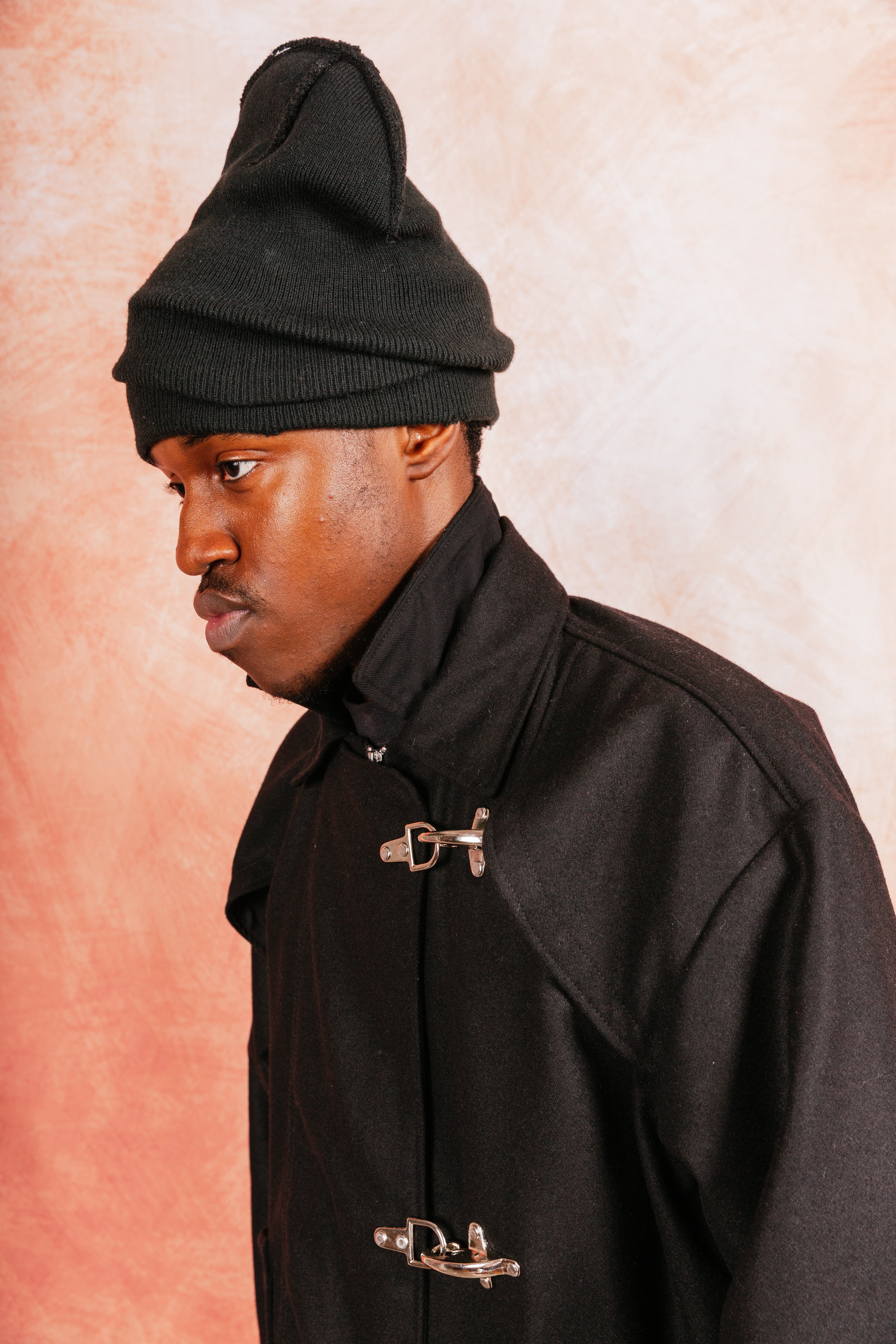 VT Rework: Fireman Clasp Black Wool Blouson – Vintage