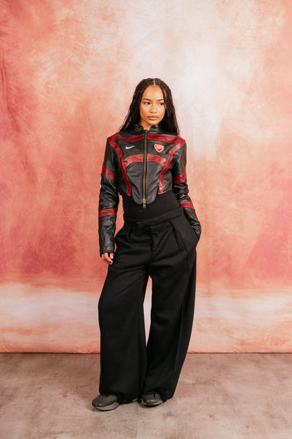 VT Rework: Custom Football Leather Jacket