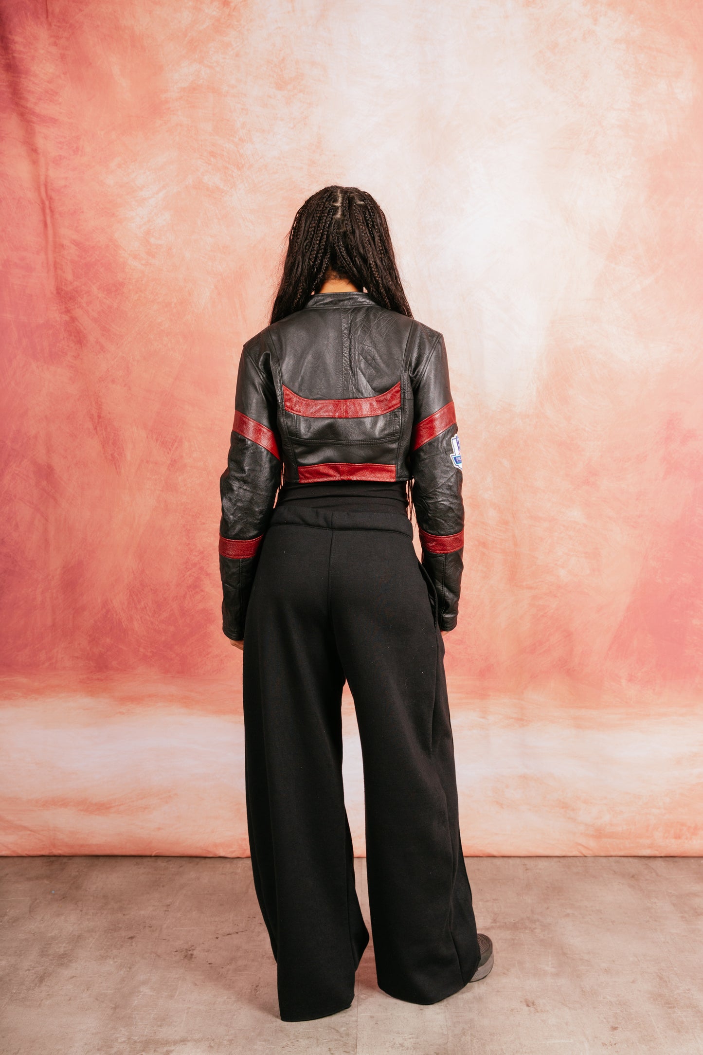 VT Rework: Custom Order – Leather Football Jacket
