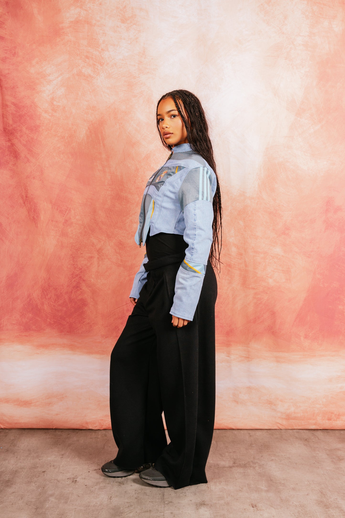 VT Rework: Made to Order – Denim Football Jacket