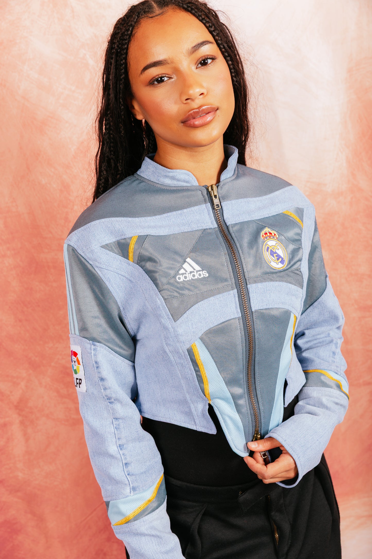 VT Rework: Made to Order – Denim Football Jacket
