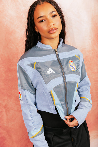 VT Rework: Made to Order – Denim Football Jacket
