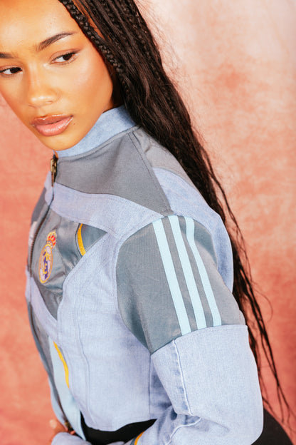 VT Rework: Made to Order – Denim Football Jacket