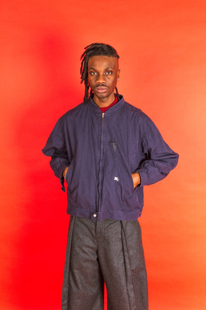 1980's Burberry Pen Pocket Workwear Blouson