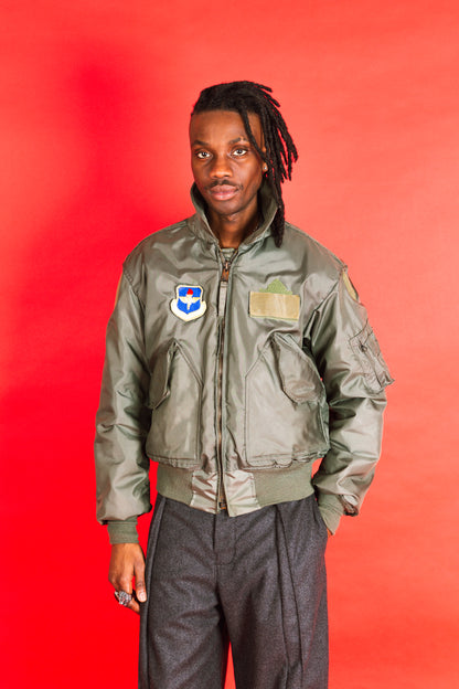 1986 USAF CWU 45/P Avirex MA-2 Aramid Bomber Blouson