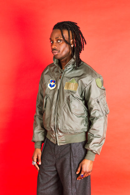 1986 USAF CWU 45/P Avirex MA-2 Aramid Bomber Blouson