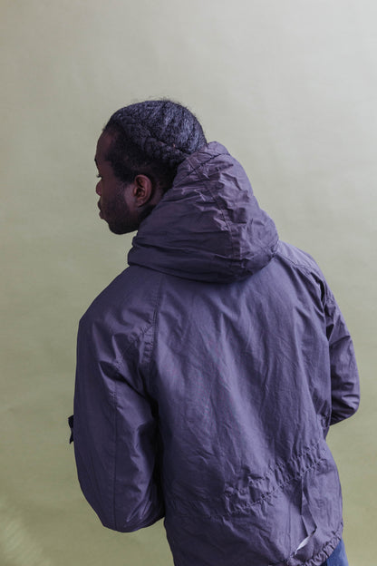 A/W 2007 Stone Island Padded Washed Dark Blue Tech Jacket