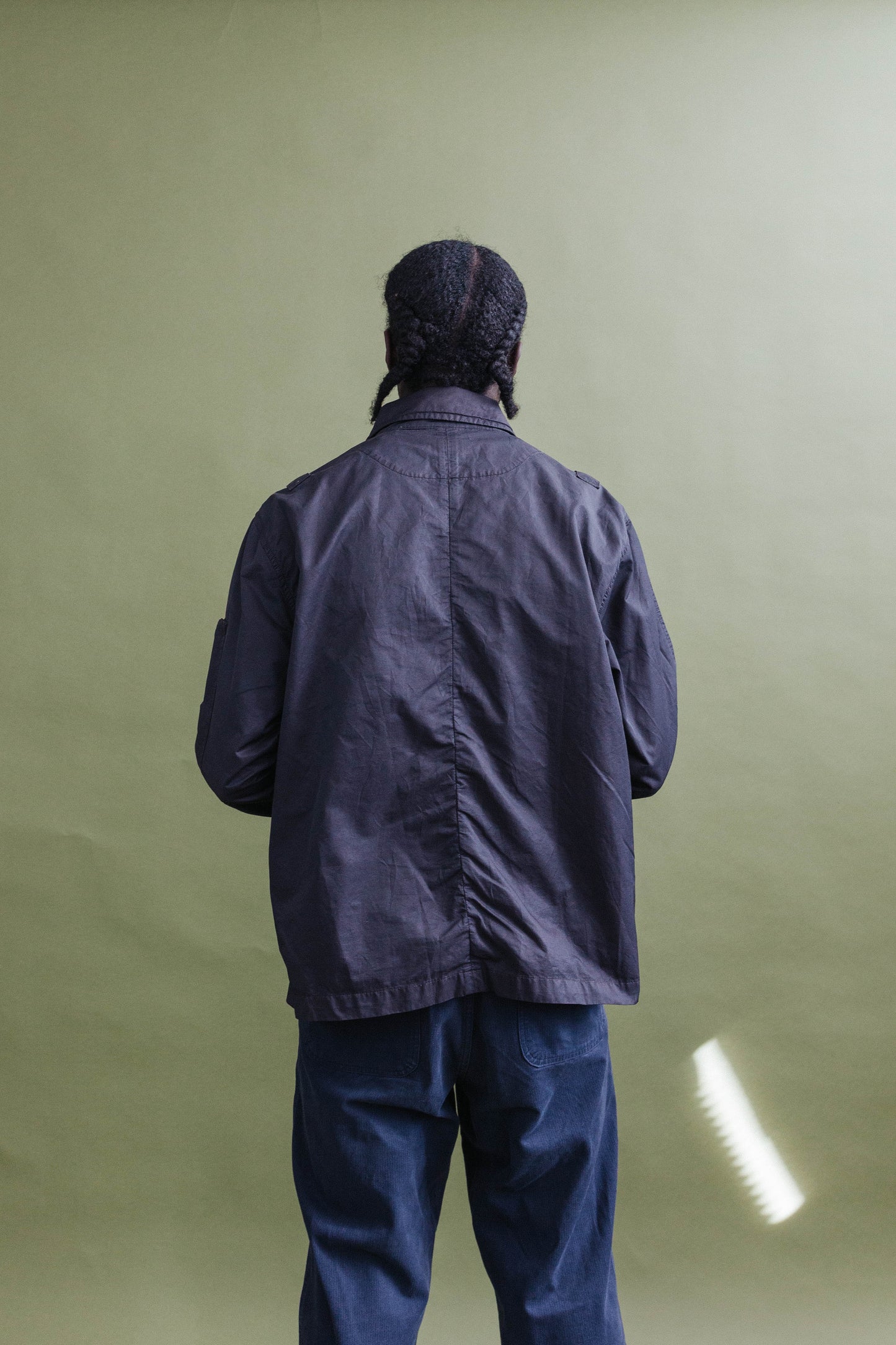 S/S 2009 C.P. Company High Neck Navy Technical Jacket FLAG