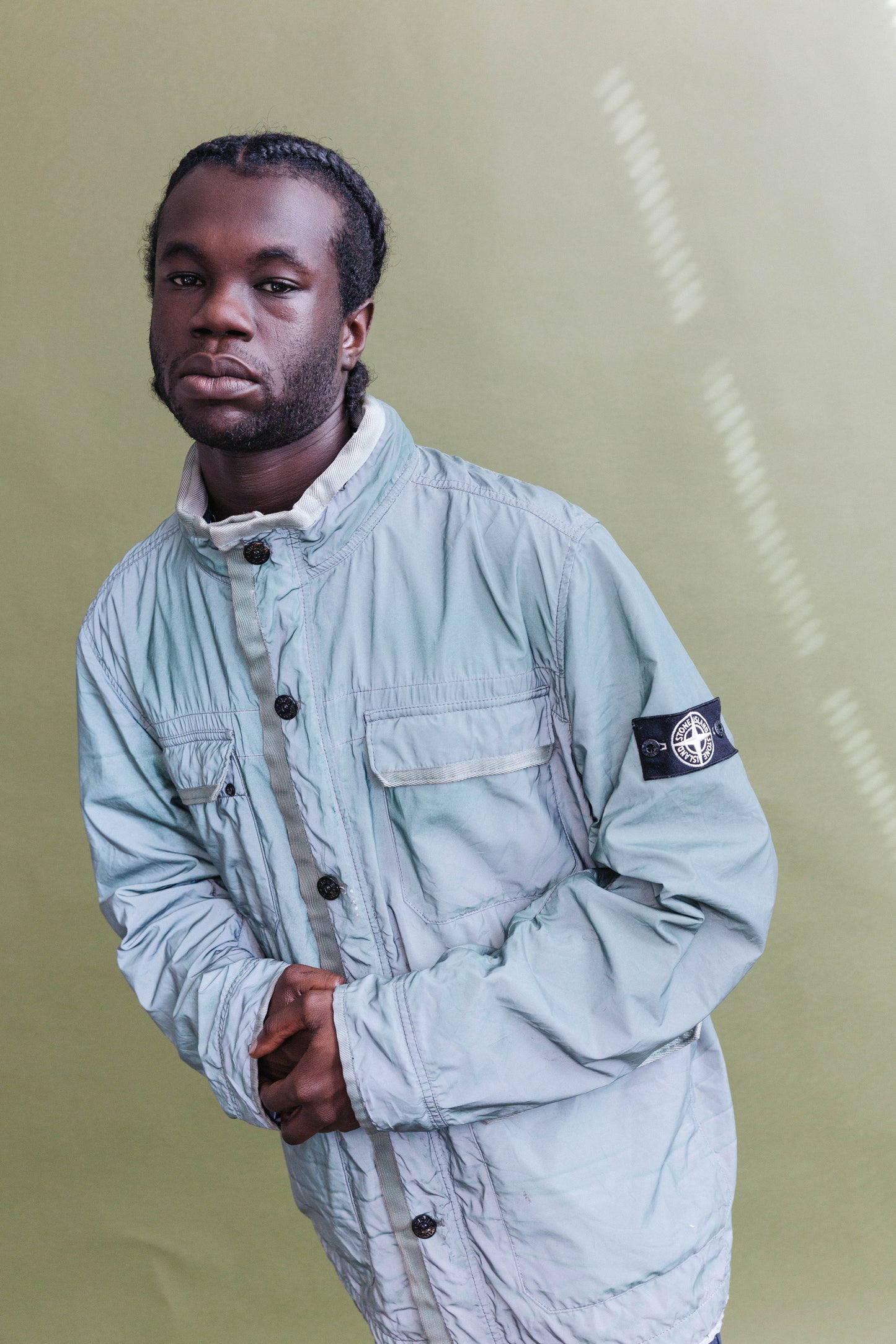 S/S 2012 Stone Island Liquid Reflective Cargo Jacket