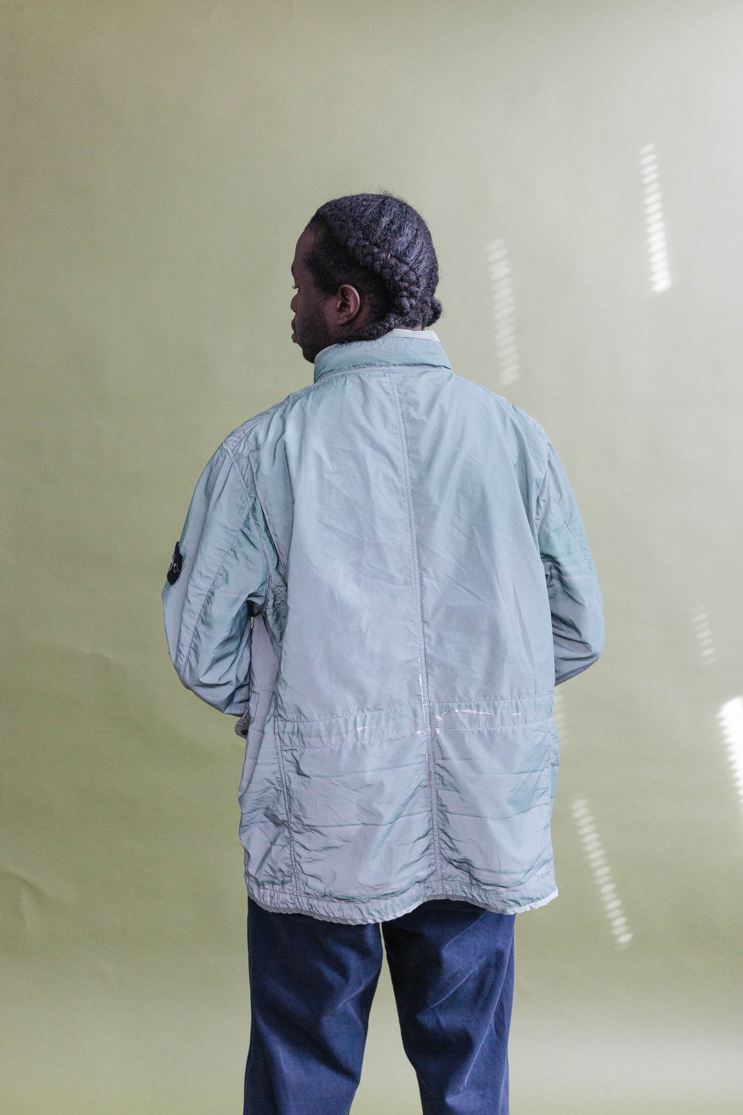 S/S 2012 Stone Island Liquid Reflective Cargo Jacket