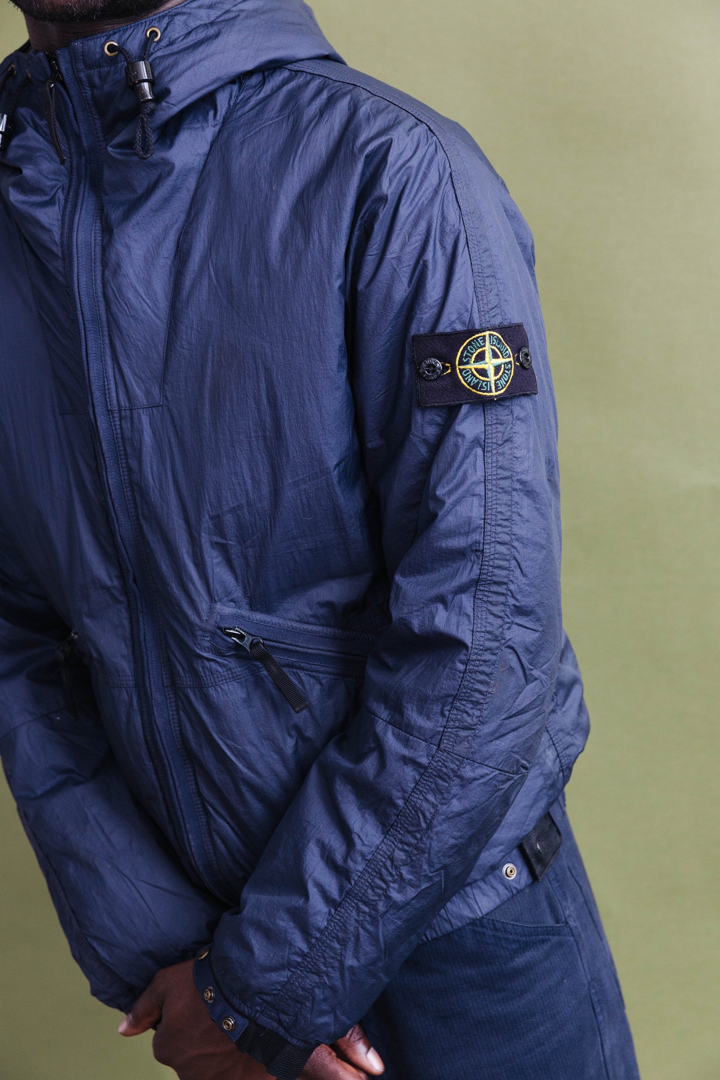 A/W 2009 Stone Island Navy Padded Down Jacket