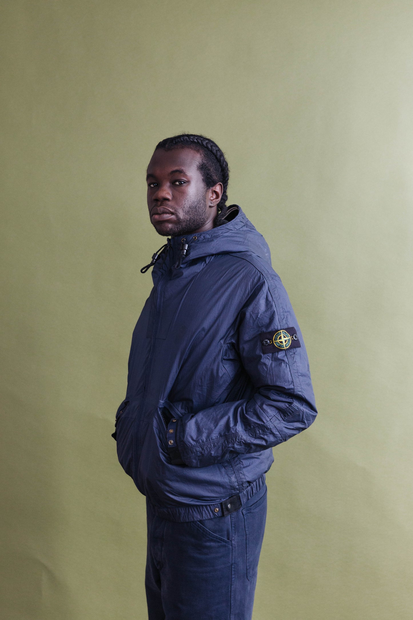 A/W 2009 Stone Island Navy Padded Down Jacket