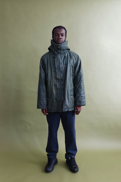 A/W 1991 Boneville Ski Weathered Green Padded Jacket