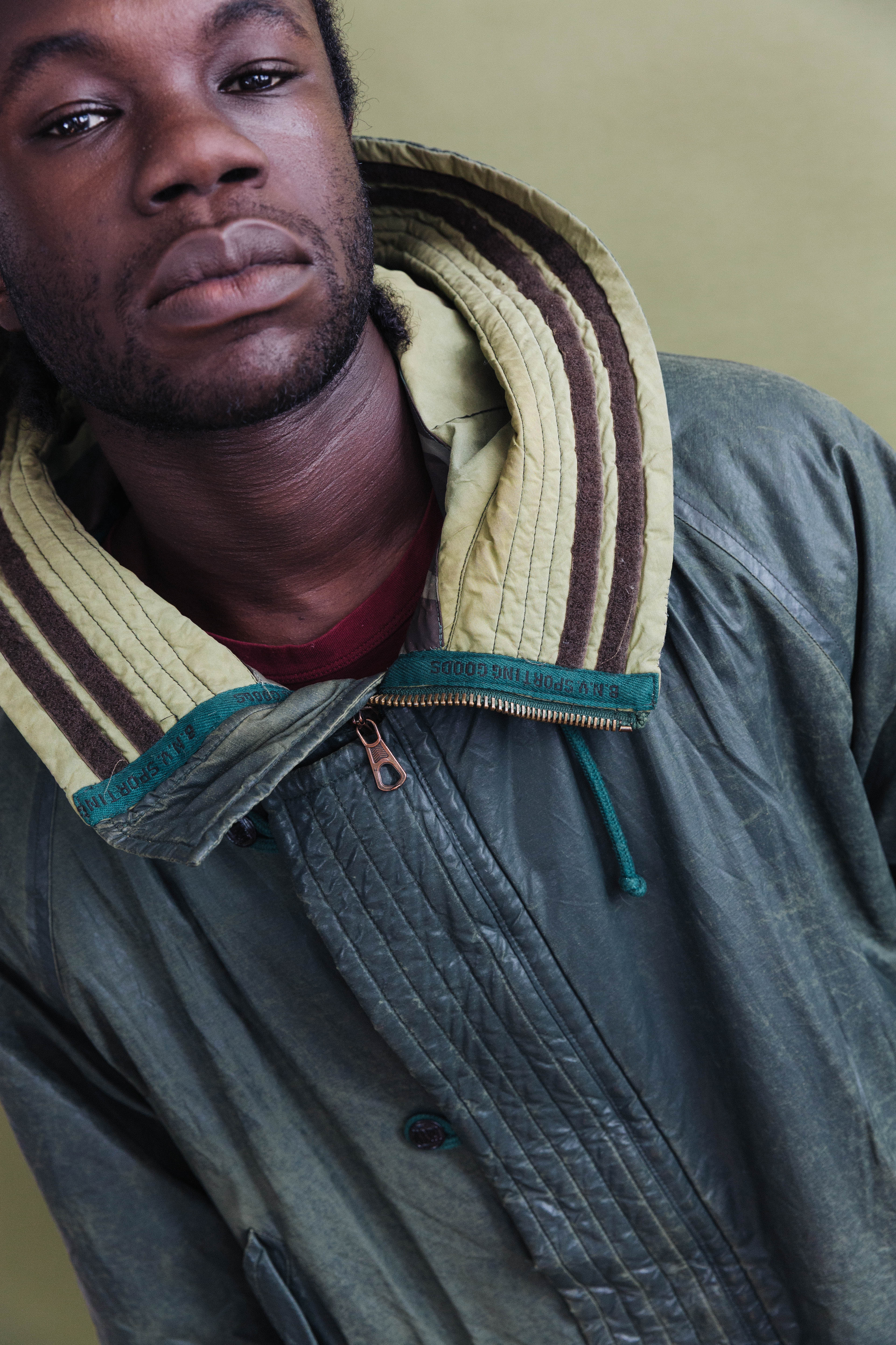 A/W 1991 Boneville Ski Weathered Green Padded Jacket – Vintage