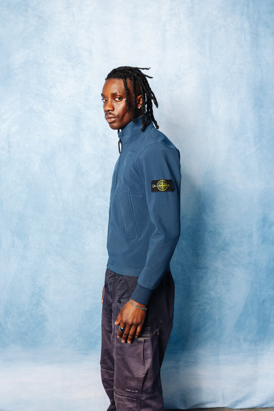 A/W 2020 Stone Island Soft Shell-R Fleece Lined Tech Jacket