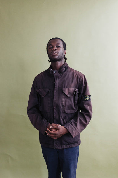 S/S 2008 Stone Island Brown Multipocket Cargo Jacket