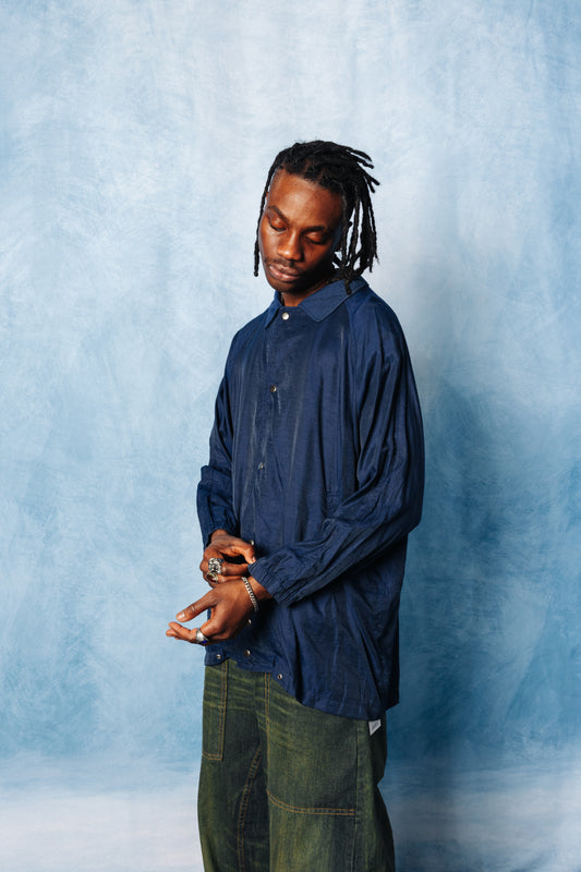 Hai Sporting Gear Issey Miyake Button Down Coach Jacket