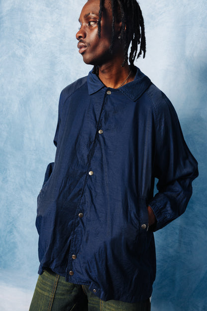 Hai Sporting Gear Issey Miyake Button Down Coach Jacket