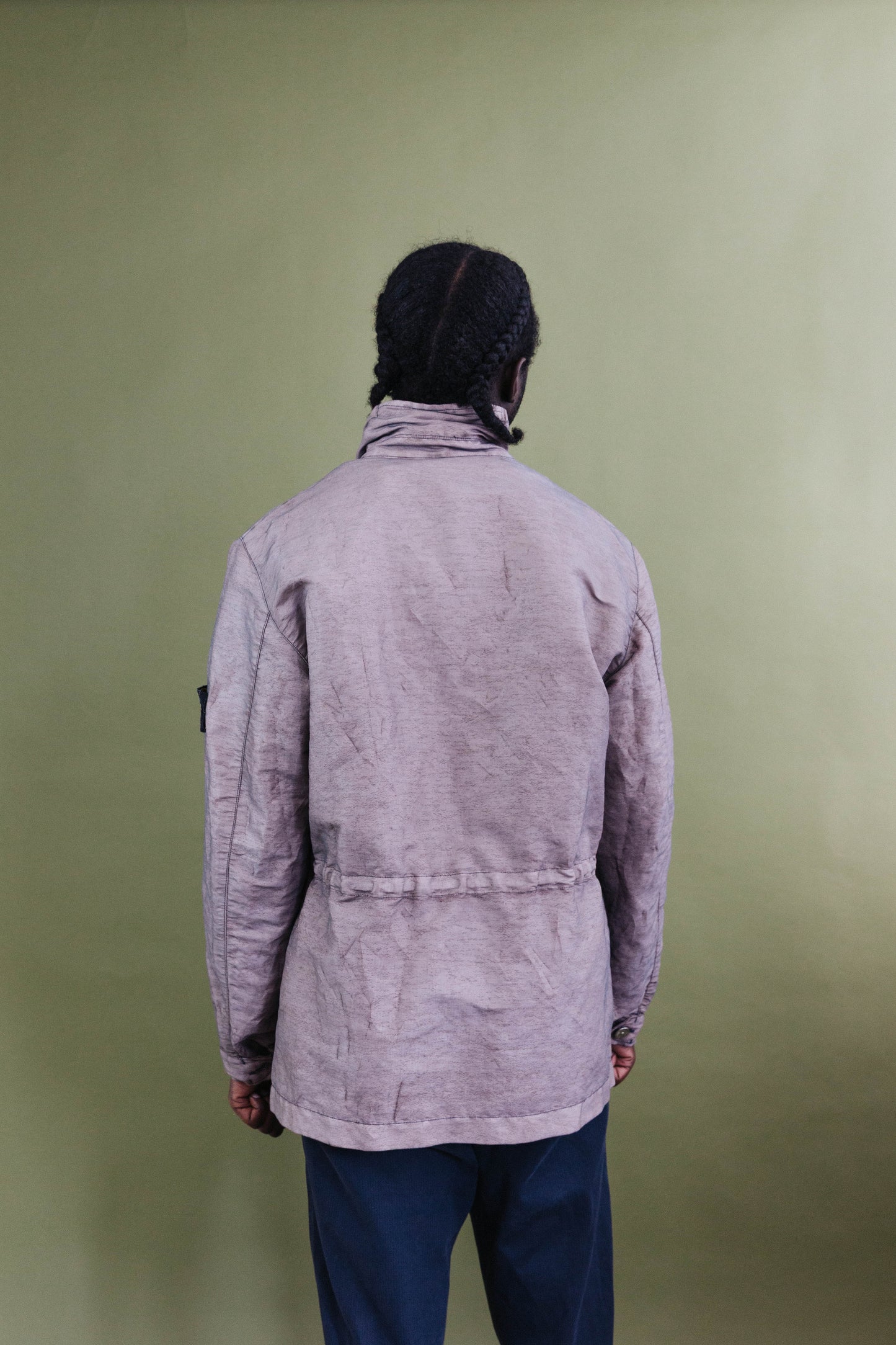 A/W 2001 Stone Island Layered Mesh Chore Jacket