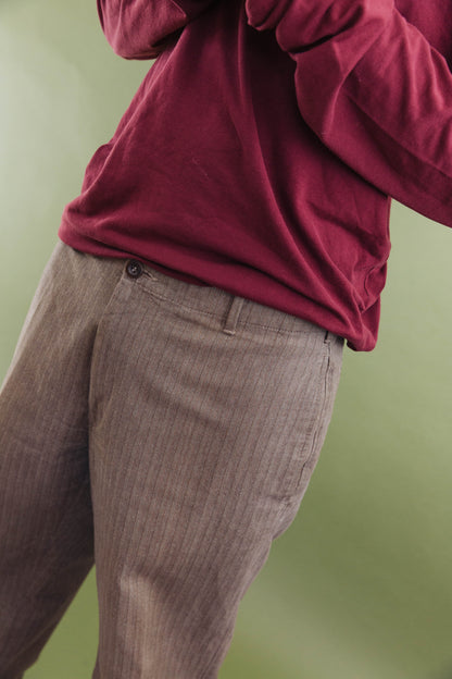 A/W 2003 C.P. Company Wool Striped Trousers