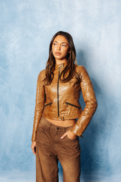 Burberry Navy Houndstooth Wool Overcoat