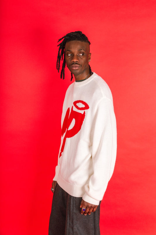 S/S 2025 Palace P-Wing Knit Soft White