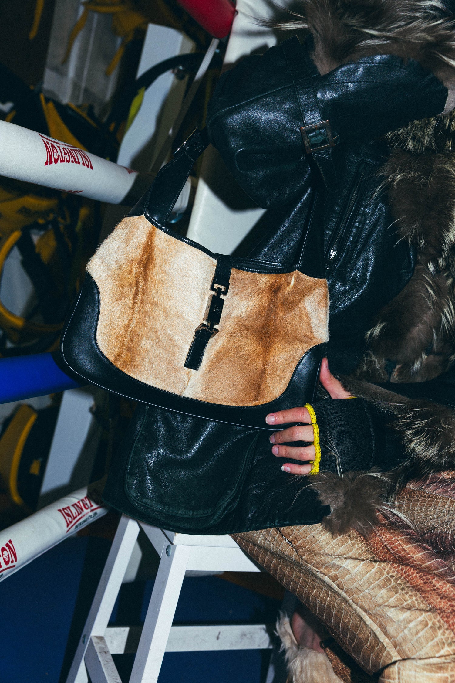 Gucci Jackie Vintage Pony Hair Bag