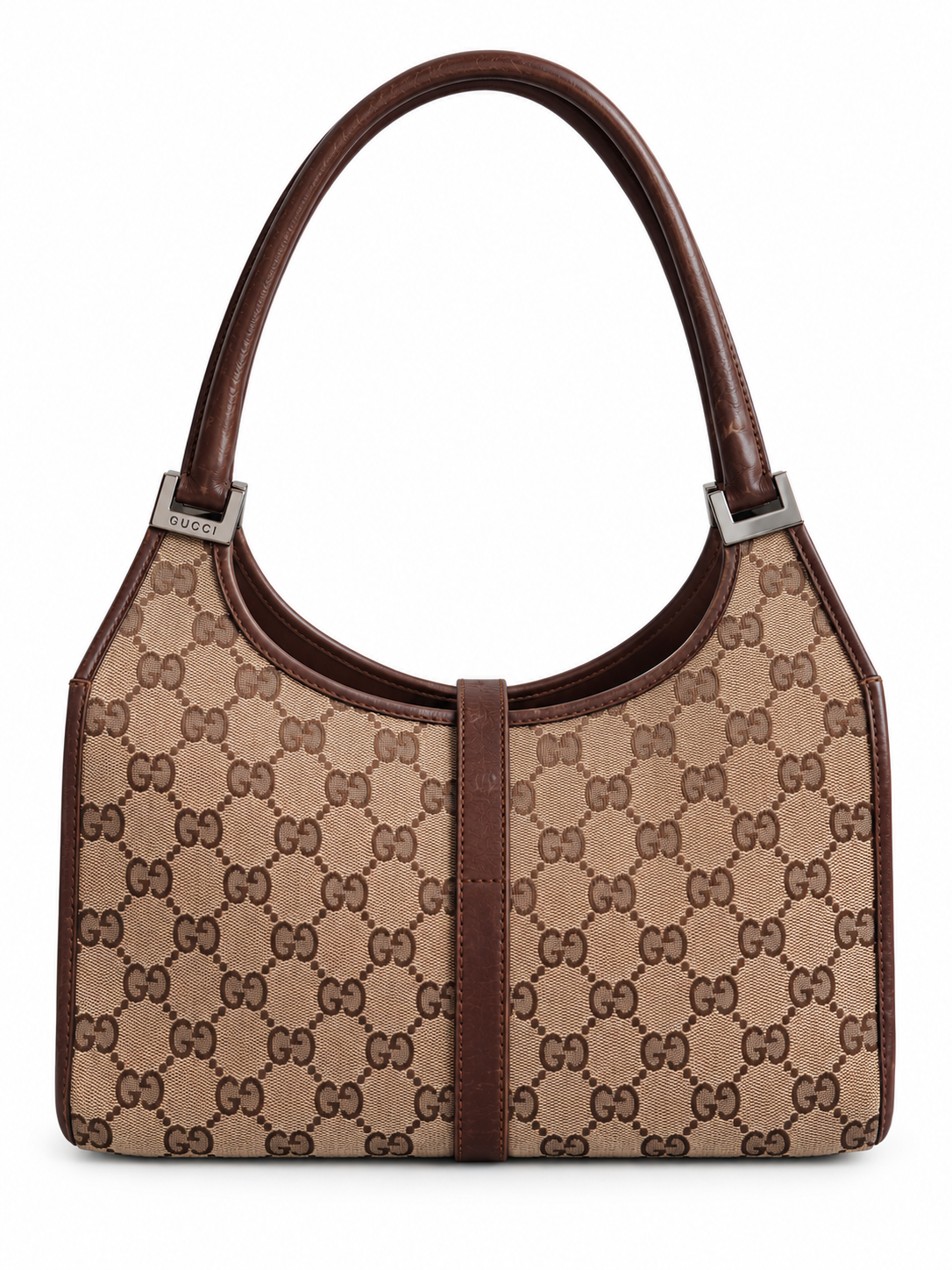 Gucci GG Monogram Jackie Bardot Shoulder Bag