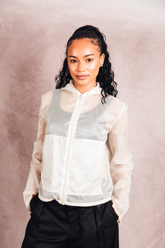 S/S 1999 Prada Opaque X-Ray Windbreaker Jacket