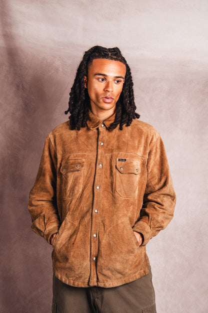 1990's Diesel Suede Blanket Lined Overshirt